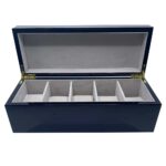 Modern MDF Watch Display Box with Custom Lacquer Finish