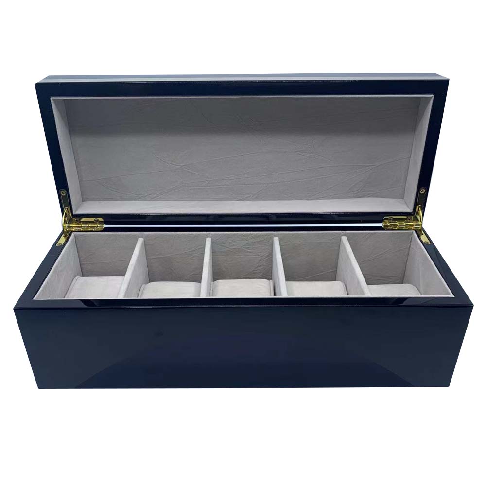 Modern MDF Watch Display Box with Custom Lacquer Finish