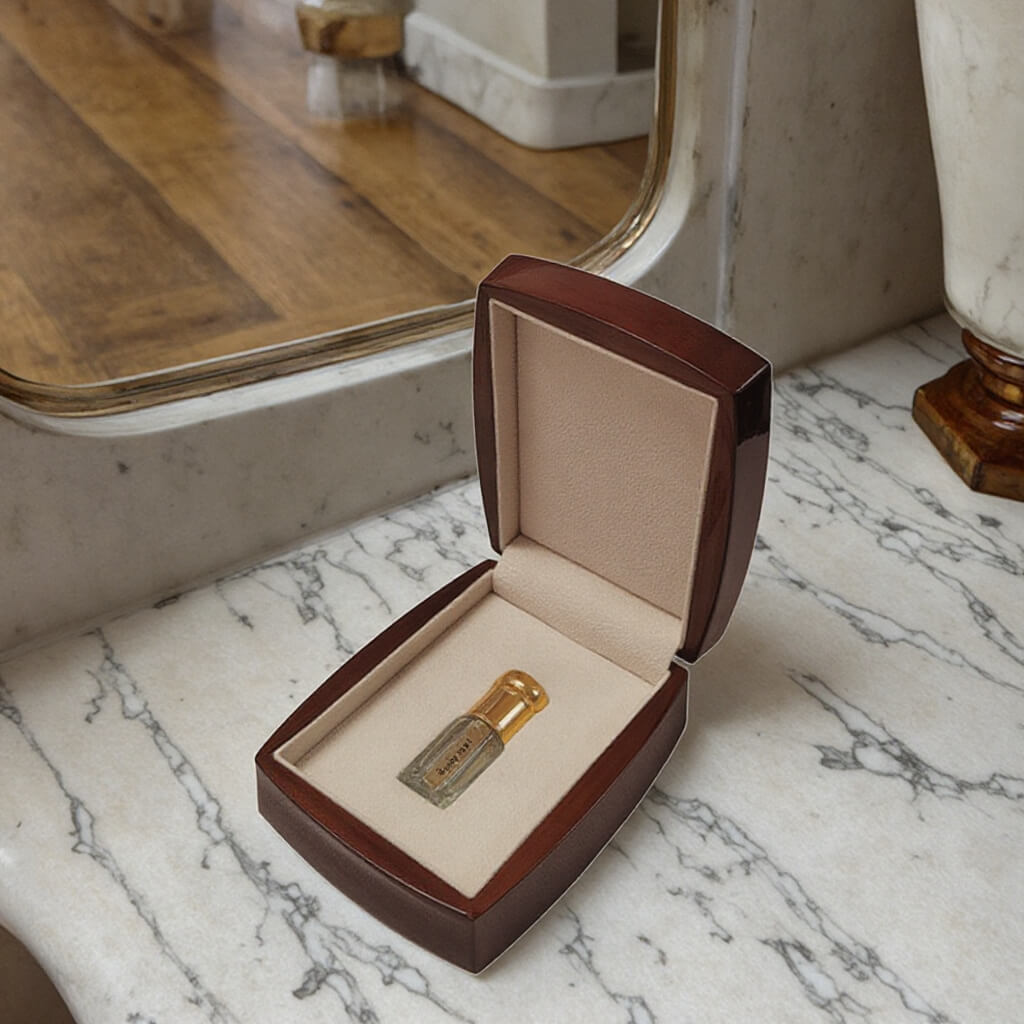 Custom wooden perfume boxes for luxury fragrance packaging
