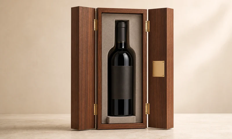 Custom wooden wine boxes for wine and spirits brands