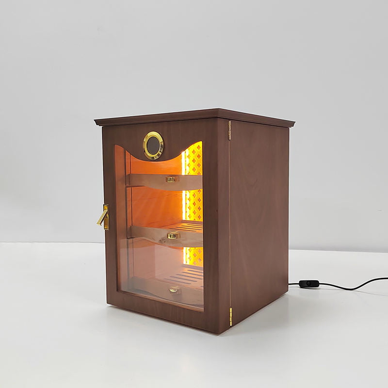 large capacity cigar cabinet for modern luxury storage