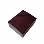 MDF perfume packaging box with varnished finish