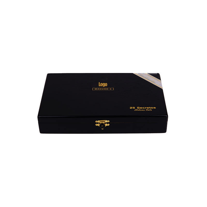 Solid wood cigar storage box manufacturer