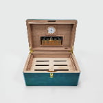2 layer cigar storage box for cigar organization