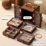 custom logo jewelry storage box for OEM ODM projects