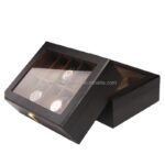 lacquer wooden watch organizer for retail gifts