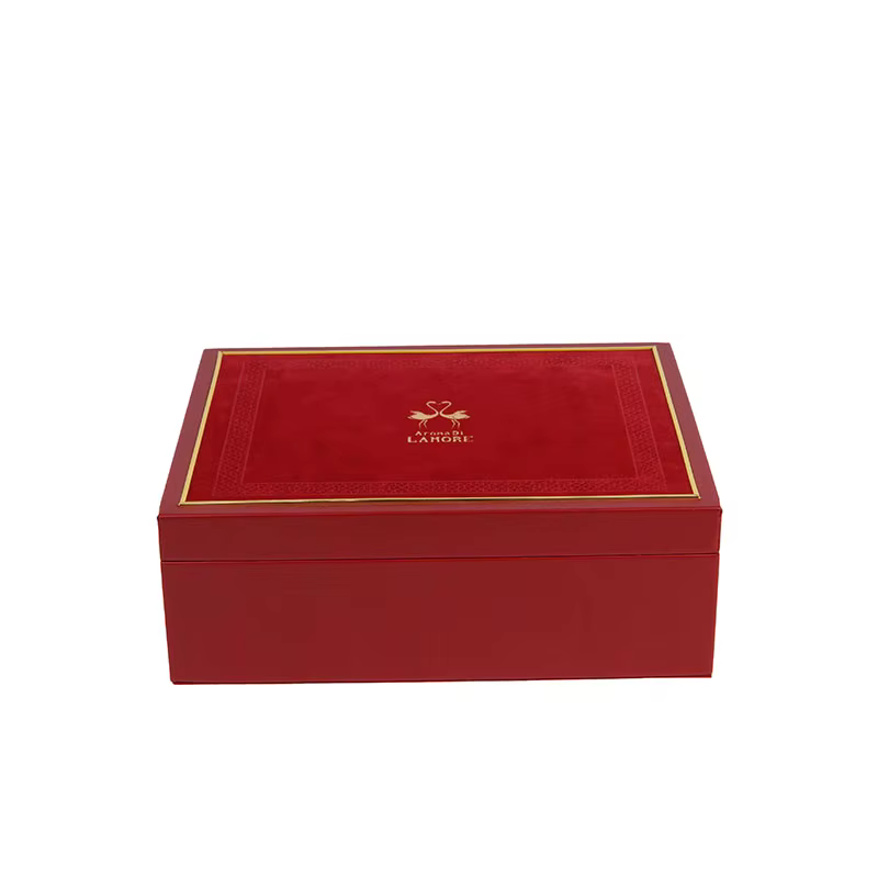 custom gold stamp perfume box for fragrance brands