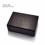 metal letter wooden gift box for OEM ODM projects