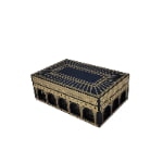 Palace design wooden humidor for premium cigar packaging