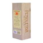 Handmade wooden champagne gift box for beverage packaging