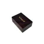 Custom wood essential oil box with precision foam velvet lining