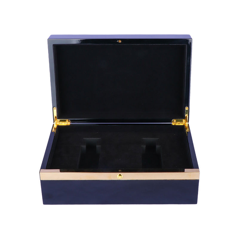 MDF wooden perfume packaging with custom logo