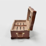 lacquered cigar storage cabinet with high glossy finish