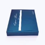 Solid wood cigar storage case with customizable color