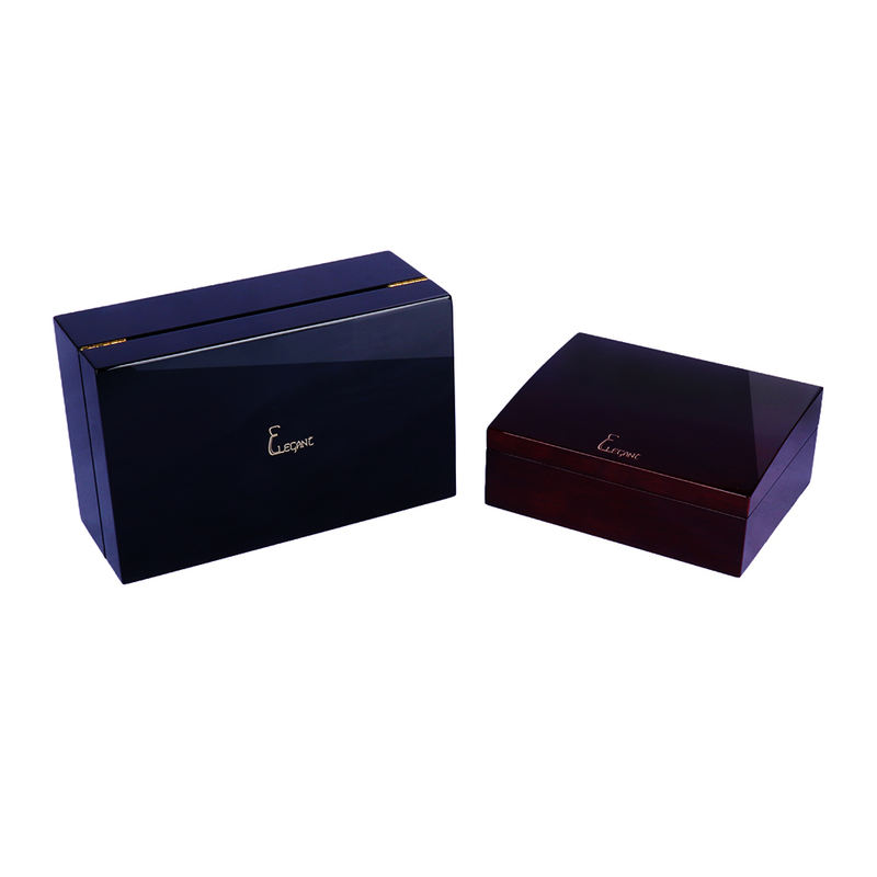 custom gold stamp perfume box in black finish