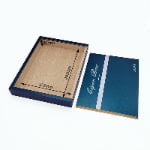 Eco friendly wooden humidor box for cigar storage