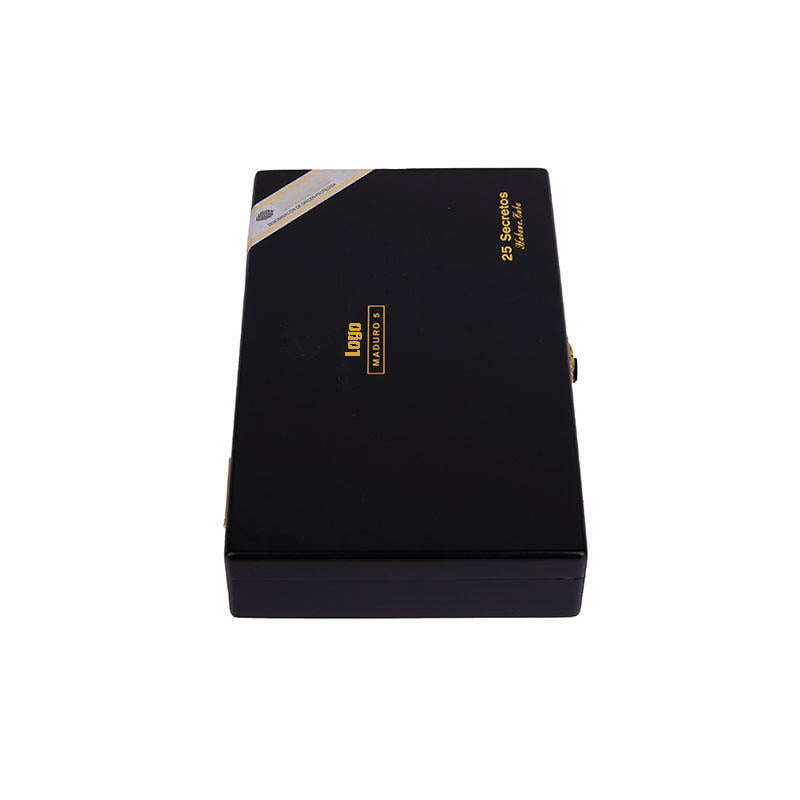 Wooden cigar box for premium gift packaging