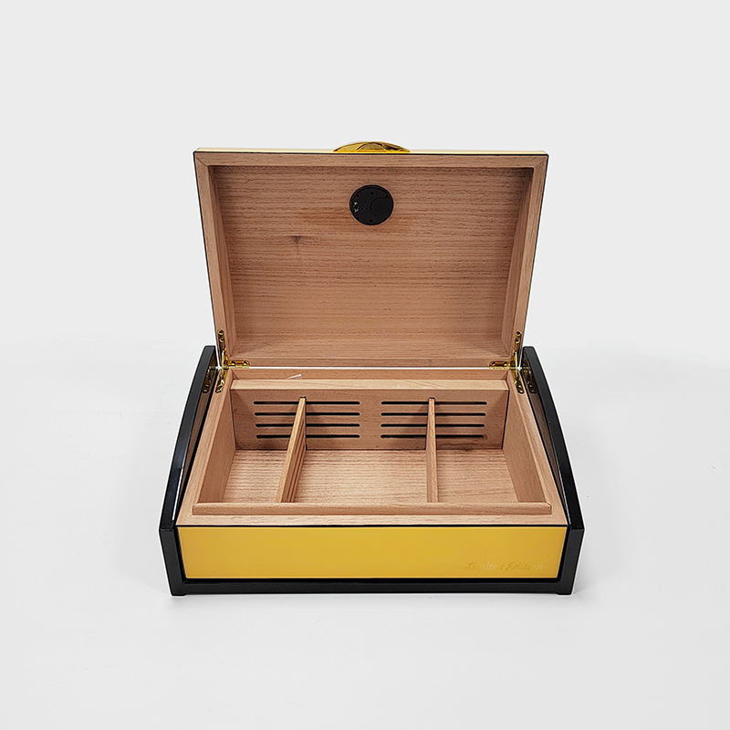 moisture proof cigar storage box with cabinet design