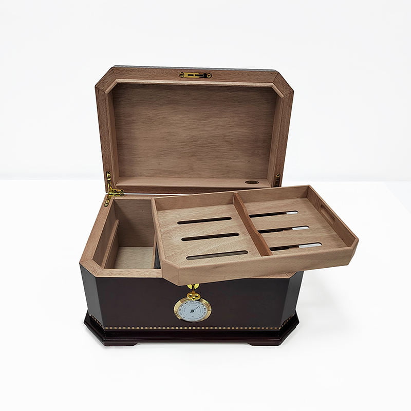 20 ct cigar humidor box with classic design