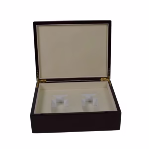 Glossy Wooden Perfume Box with Custom Logo