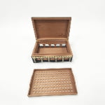 Luxury wooden cigar humidor cabinet with humidifier
