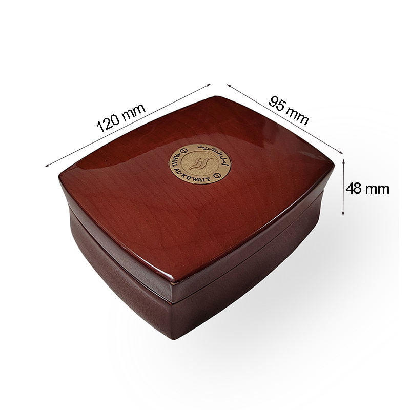 Pine wood essential oil box for modern fragrance display