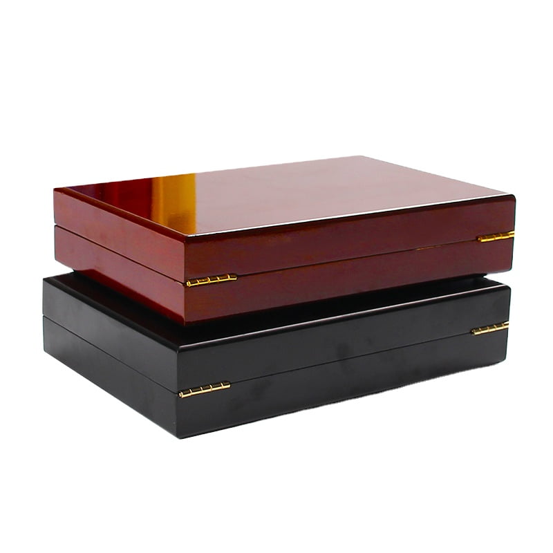 wooden display organizer for sunglasses and watches