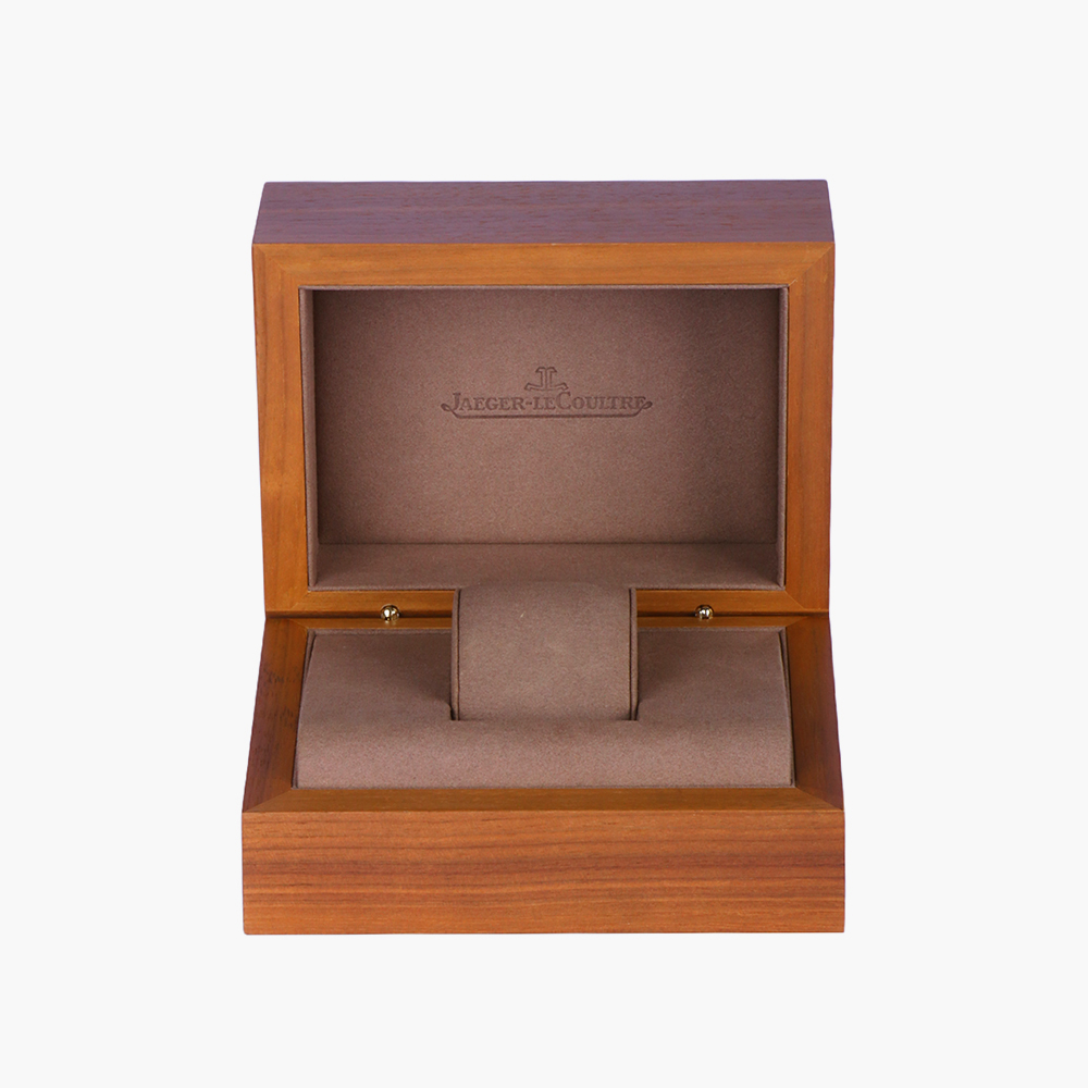 single wood watch display box for gift packaging
