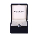 MDF watch gift box with velvet and metal details
