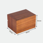 recyclable MDF watch packaging with luxury finish