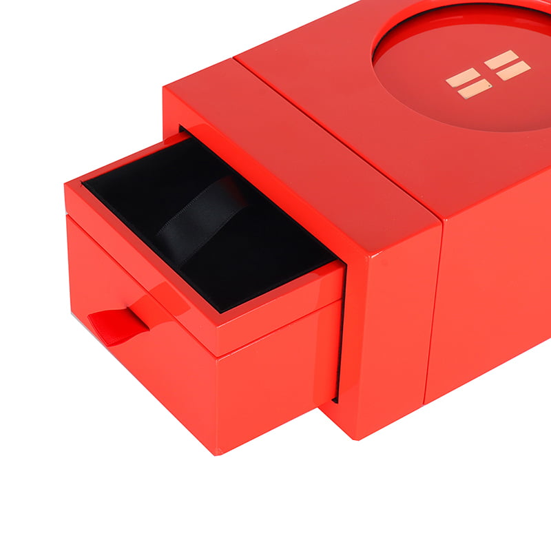 Custom luxury watch packaging with logo printing