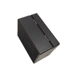 Black single slot watch box for luxury display