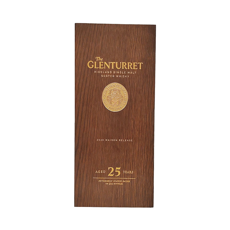 Laser Engraved Single Wine Box for Whisky Gift Packaging