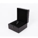 Hidden compartment watch box for accessories cards notes