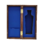 Vintage luxury whisky gift box with matte lacquer finish