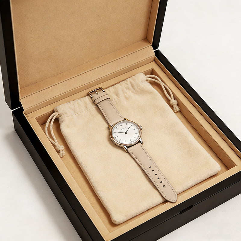 Luxury MDF Wood Watch Packaging Box for Custom Storage Display