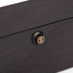 Dual sided watch tray with microfiber wrapped EVA