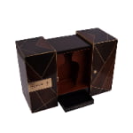 Large Luxury MDF Whisky Box for Wine and Brandy Storage