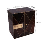 Wine champagne brandy box with logo pattern customization