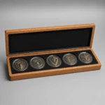 Oak Wooden Box for Challenge Coin Presentation Programs