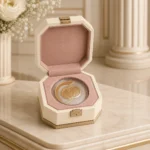 ivory lacquer anniversary coin box premium showroom scene