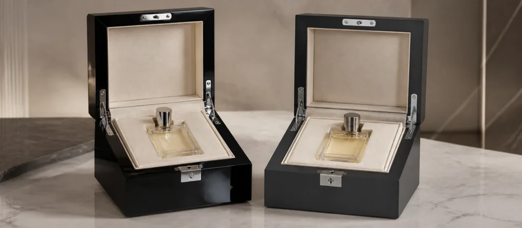Piano Lacquer vs Matte Finish for Wooden Perfume Boxes: Which Is the Best Choice?