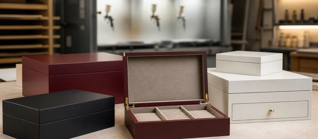Spray Painting for Wooden Boxes Explained: Process, MDF Advantages, and Smart Buying Tips