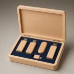 Beech Wooden Box for USB Drive Gift Sets