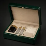 Wellness Collection Wood Case in Emerald Lacquer