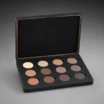 Matte Black Wooden Box for Makeup Palette Packaging