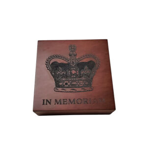 single coin wooden display box for medal and commemorative coin gifts