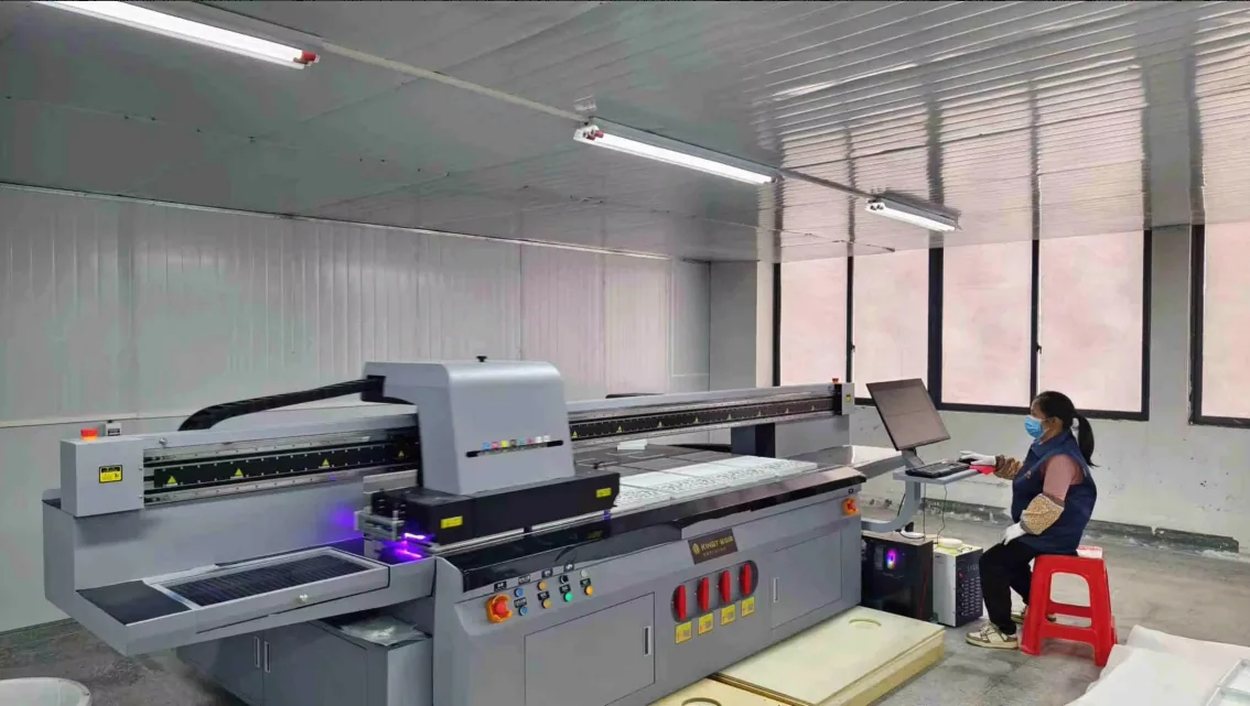 UV printing equipment for custom wooden box branding