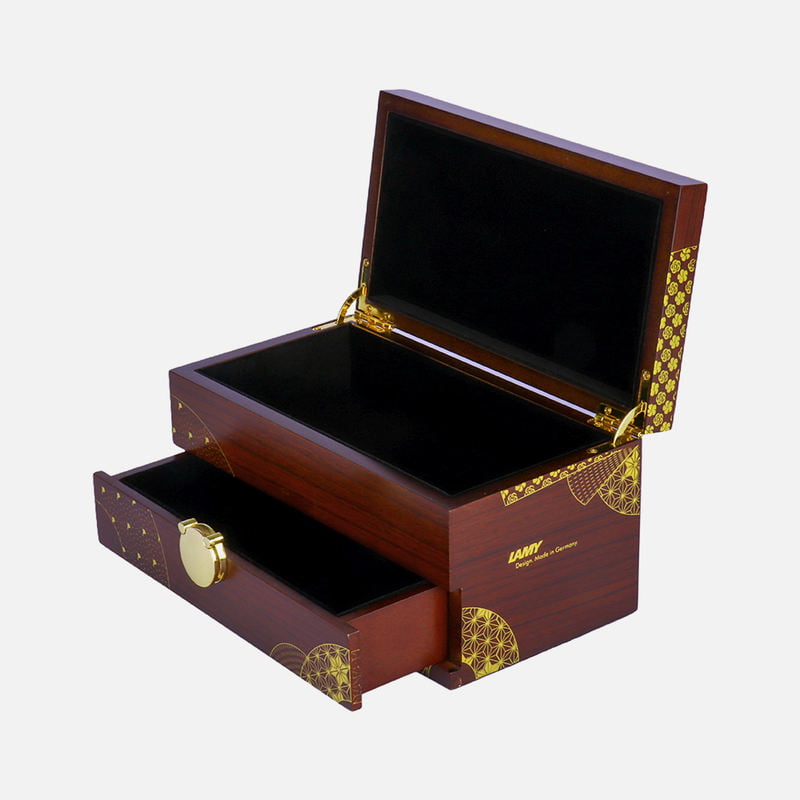 wooden pen storage box for high end packaging
