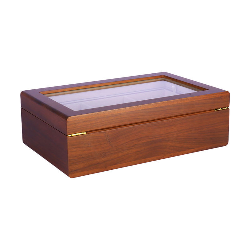 watch ring bracelet storage box with velvet lining